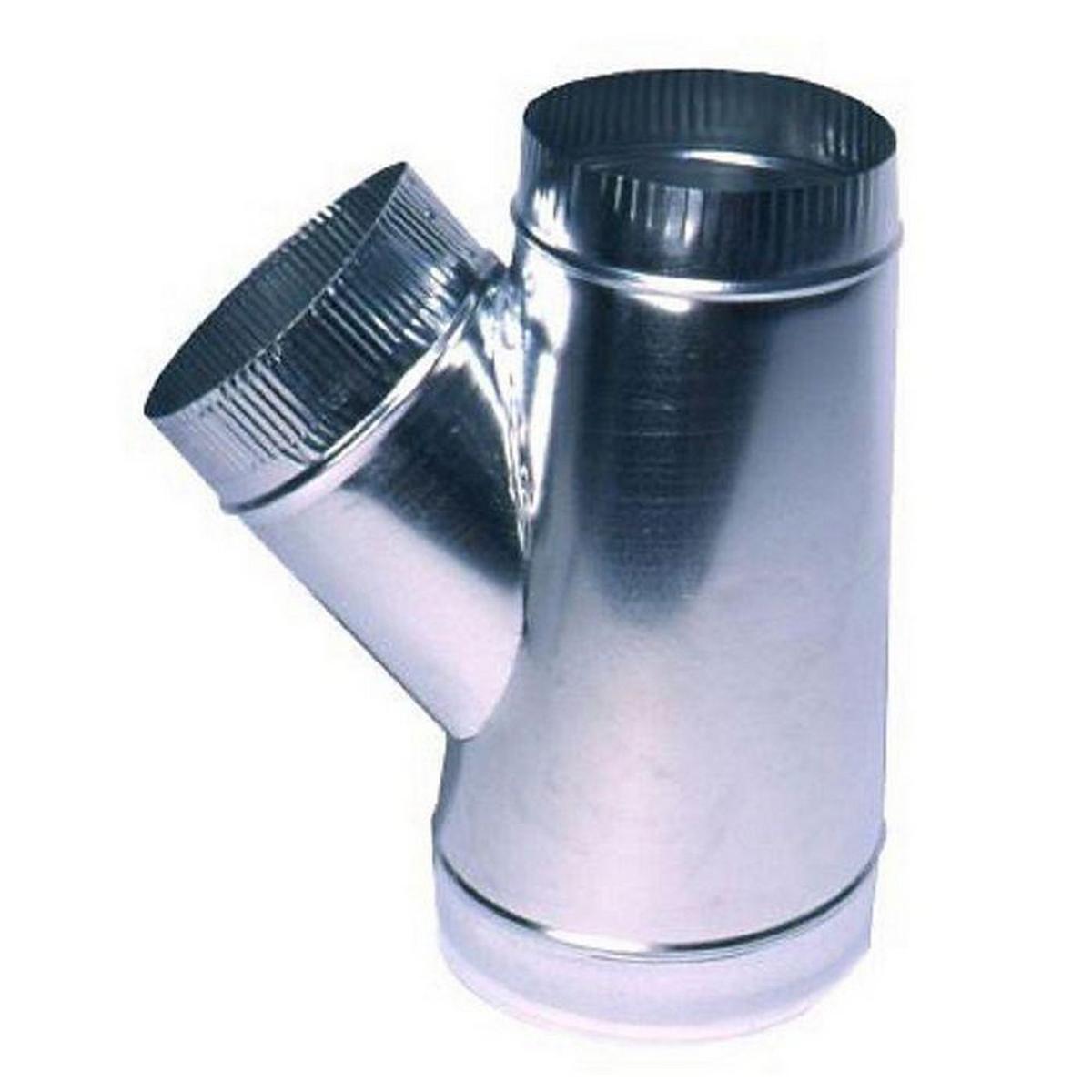 8 x 6 x 4 in. Galvanized Steel Duct Wye Branch