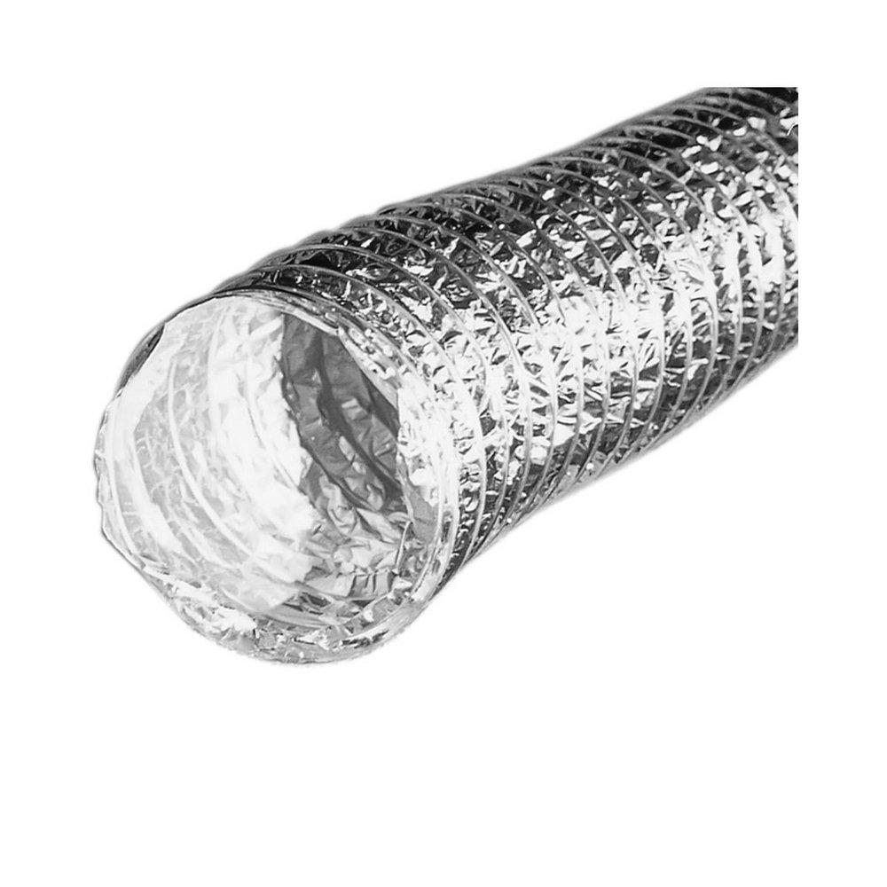 6 in. x 25 ft. Silver Uninsulated Flexible Air Duct