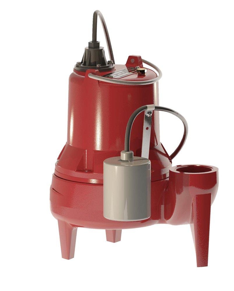 Liberty Pumps LE40 Series 2 in. 115V 12A 2/5 hp 125 gpm FNPT Cast Iron Sewage Pump