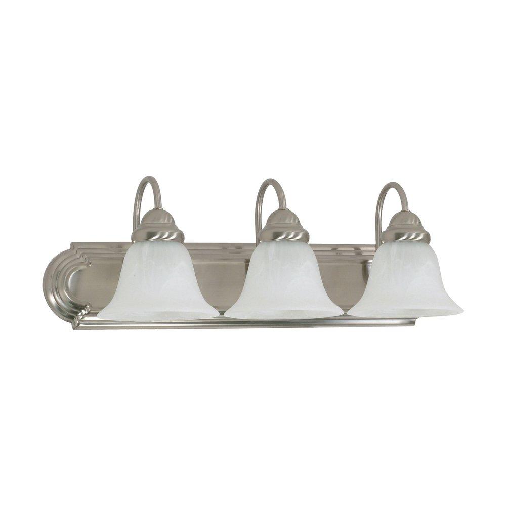 NUVO Ballerina 3 Light 60W 24 in. Vanity Brushed Nickel