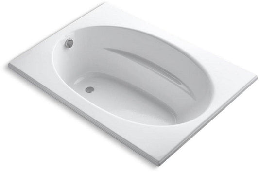 KOHLER Windward® 60 x 42 in. Soaker Drop-In Bathtub with Reversible Drain in White