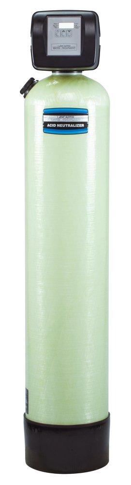 Lancaster Water Treatment X-Factor Bronze Line 1.5 Cu Ft Acid Neutralizer Filter with Bypass and Calcite