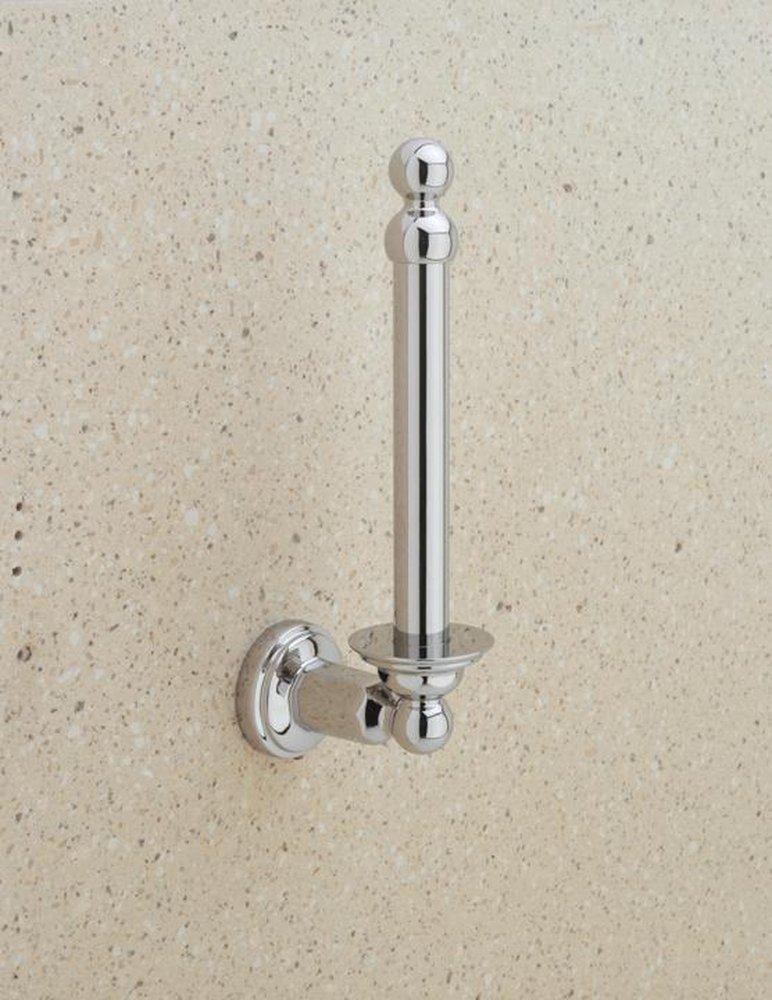 Perrin & Rowe® Edwardian Wall Mount Toilet Tissue Holder in Polished Nickel