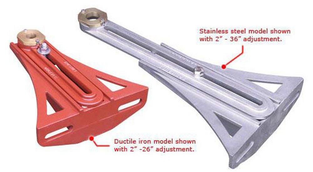 Stainless Steel Adjustable Stem Guide