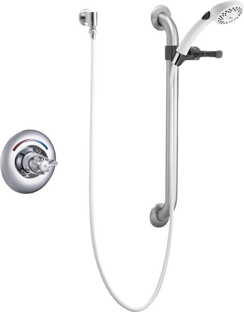 Delta Faucet MultiChoice® Universal Single Handle Dual Function Shower System in Polished Chrome Plated