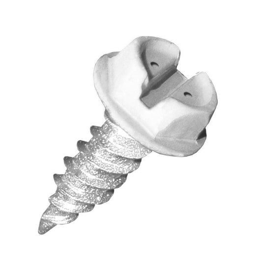 Malco Zip-in® 8 mm x 3 in. Zinc Plated Hex Washer Head Self-Drilling & Tapping Screw