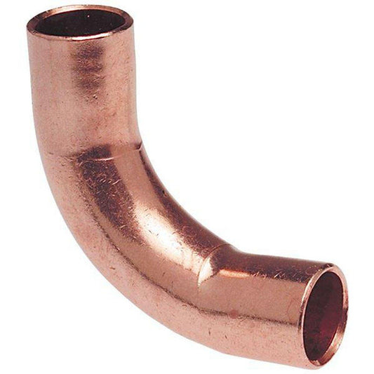 3/4 in. Copper 90° Long Turn Elbow (Ftg x Ftg)