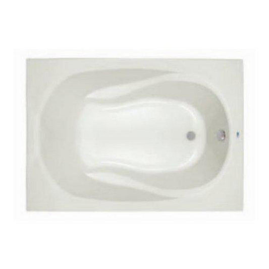 PROFLO® Lansford 72 x 36 in. Soaker Drop-In Bathtub with End Drain in White