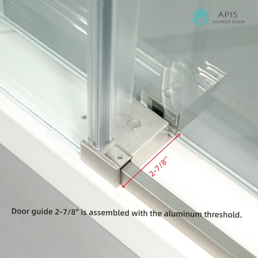 AS-2960 Sliding Shower Door 60" x 60"