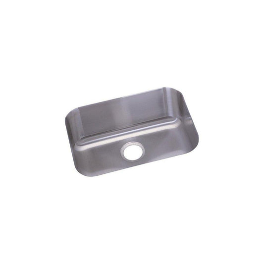 23-1/2 in. Undermount Stainless Steel Single Bowl Kitchen Sink in Radiant Satin