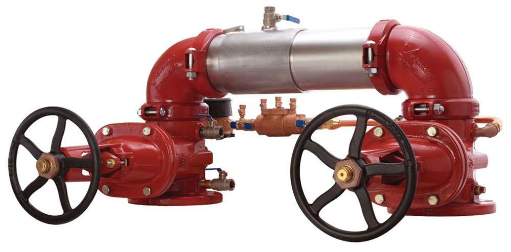 Watts Series 757DCDA 8 in. Stainless Steel Flanged Backflow Preventer