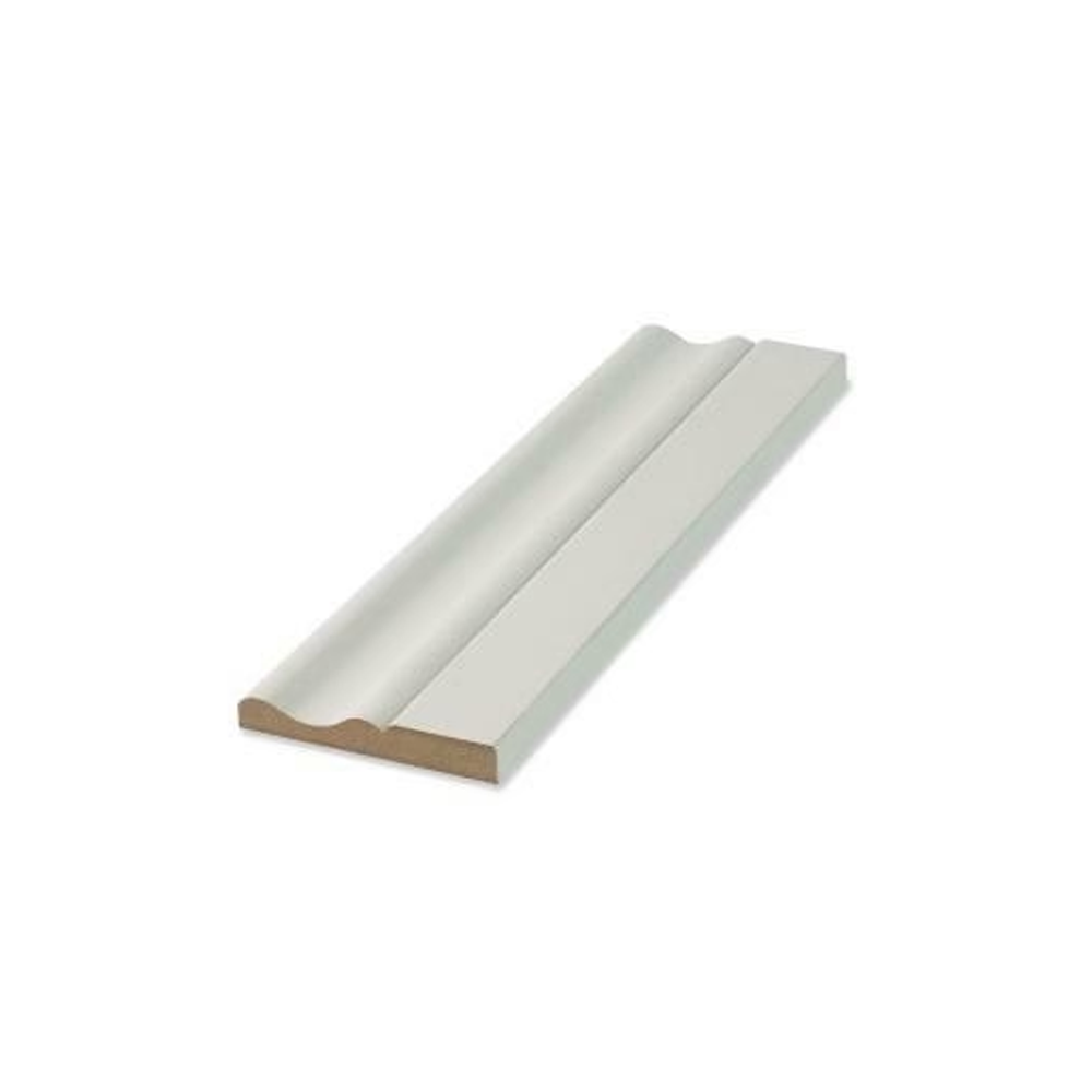 Woodgrain Millwork WM 48 Primed MDF Crown Molding 9/16 in. x 4 1/4 in x 16 ft.