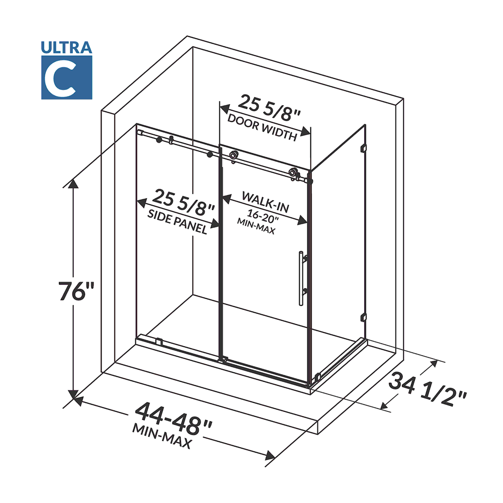 Onix+ by Royo Modern 24 in. Wall-Mount Grey Vanity Cabinet with Mirror