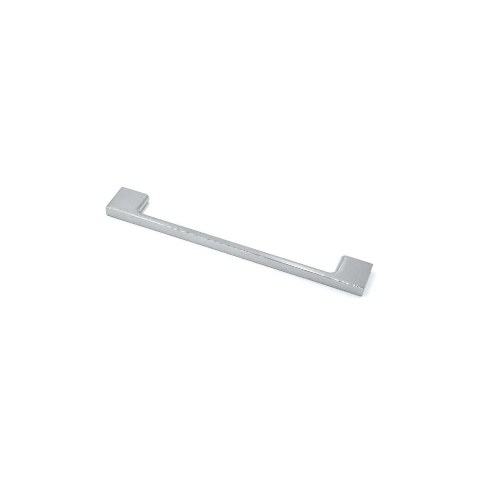 6-1/4 in Flat Cabinet Pull in Chrome