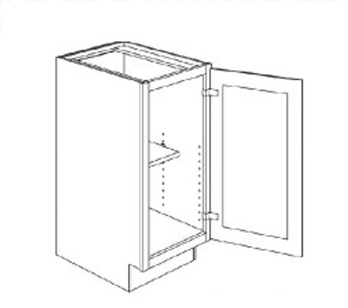 AW-FB15 ( 15"W Full Height Door Base - 15"Wx24"Dx34.5"H * 1 Door )
