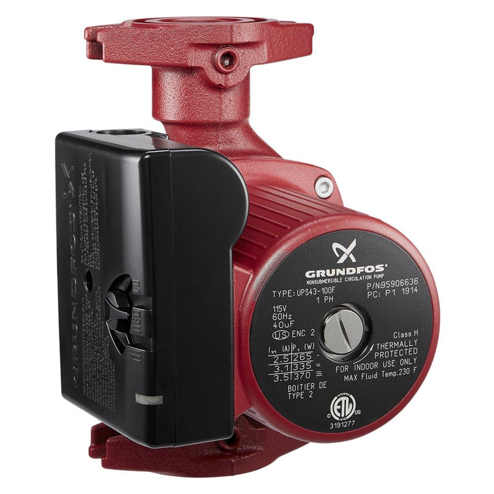 UPS43-44FC 1/6 HP 115V Cast Iron Circulator Pump
