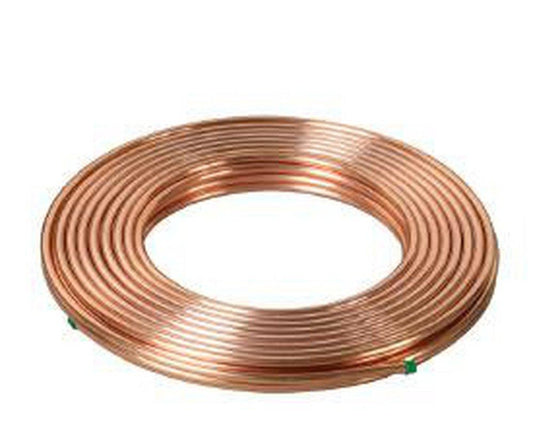2 in. x 20 ft. Hard Type K Plastic Coated Copper Tube