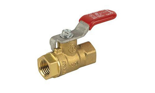 Jomar International T-82-M 1/4 in. Brass Full Port FIPT 600# Ball Valve