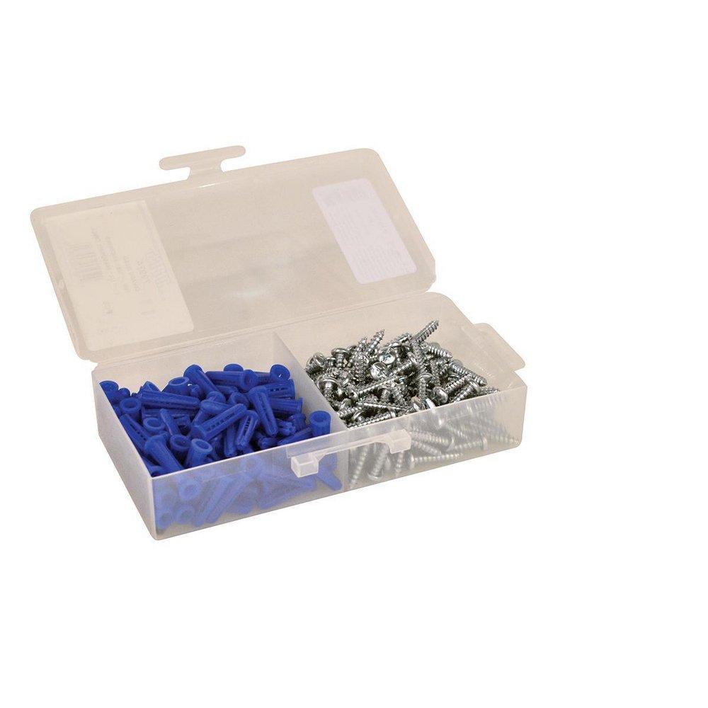 1/4 in. Silver Plastic Anchor