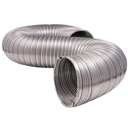 6 in. x 8 ft. Silver Uninsulated Flexible Air Duct