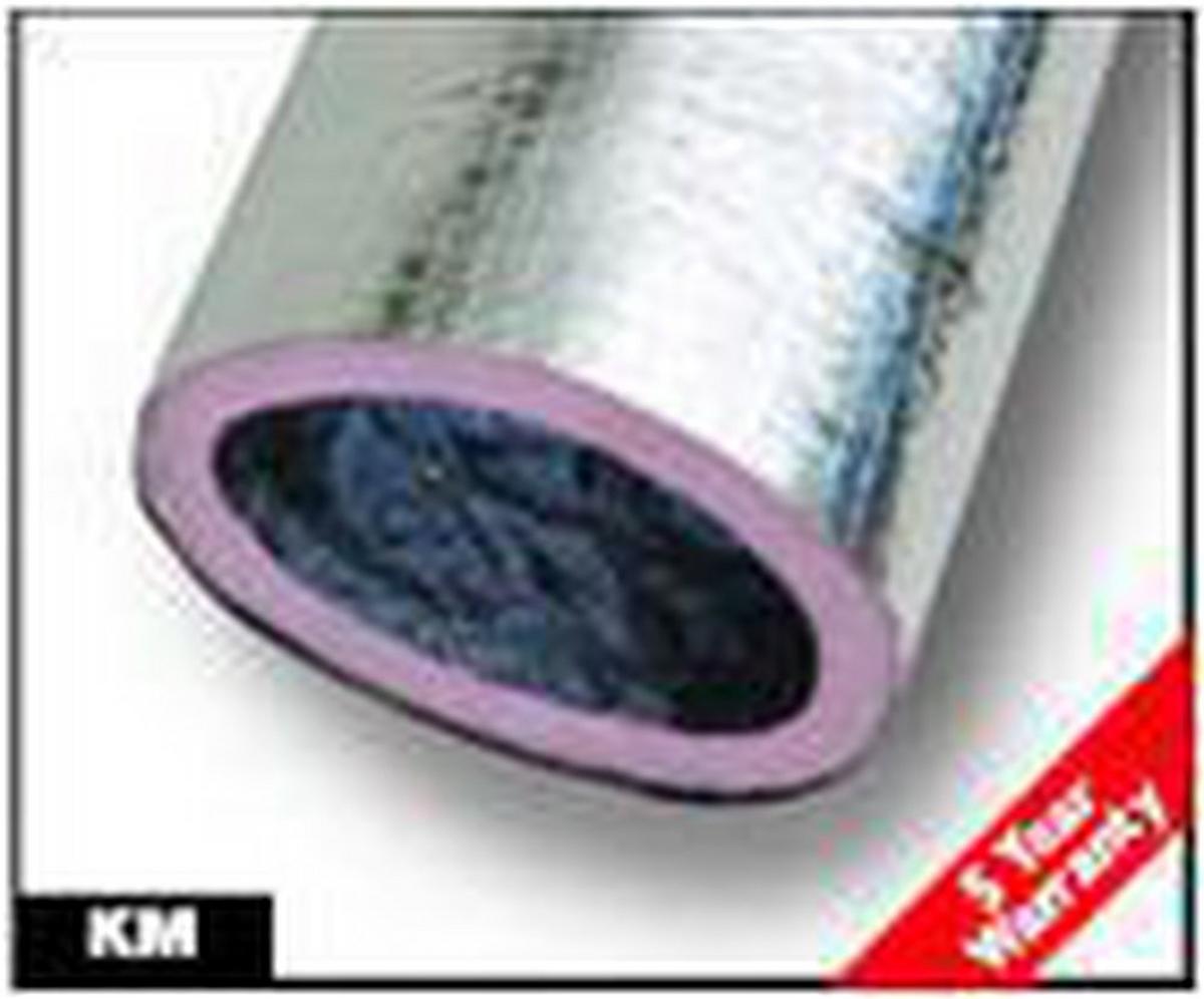 6 in. x 25 ft. Silver R4.2 Flexible Air Duct