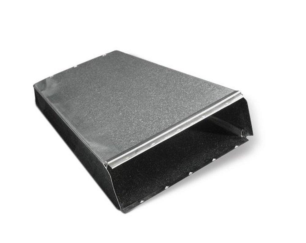 3-1/4 x 10 x 60 in. Galvanized Steel Duct Wall Stack