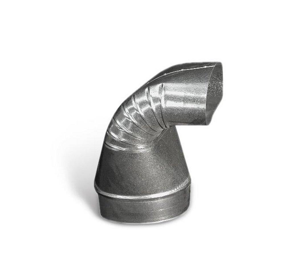 7 in. x 7 in. 90° Oval to Round Boot