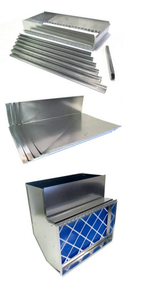 20 x 10 - 20 x 16 in. Galvanized Return Air Kit