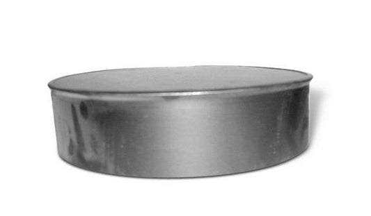 8 in. Galvanized Steel Round Duct End Cap