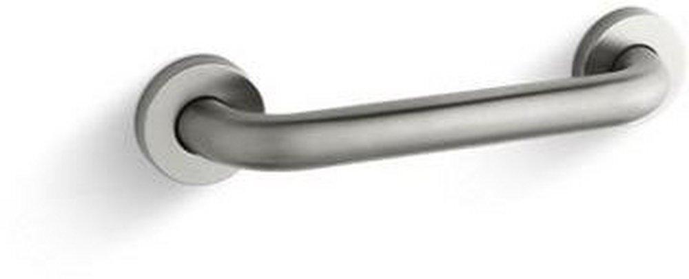 KOHLER Contemporary 12 in. Grab Bar in Brushed Stainless