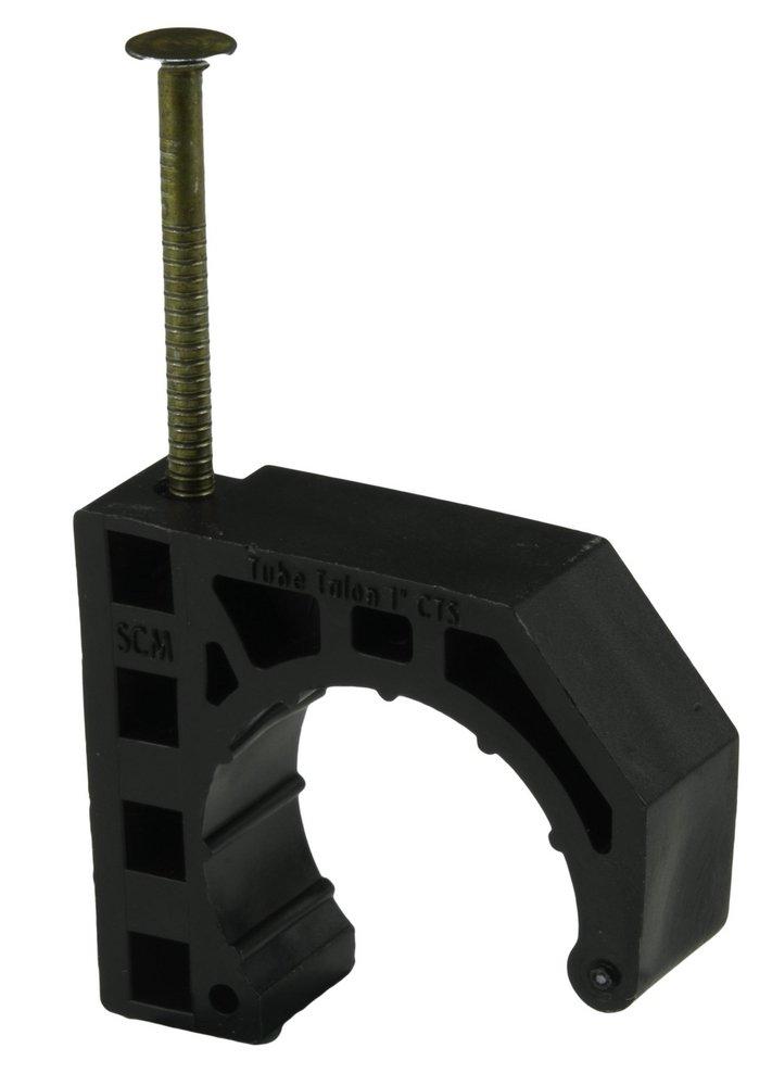Sioux Chief TubeTalon™ 1 in. Plastic CTS Half Pipe Clamp with Nail