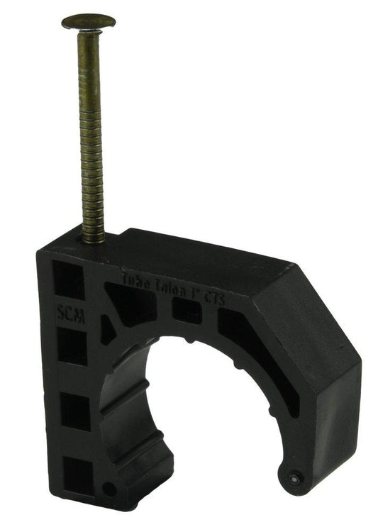 Sioux Chief TubeTalon™ 1 in. Plastic CTS Half Pipe Clamp with Nail