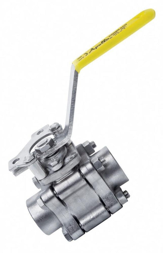 Apollo Valves 86B-100 Series 1/2 in. CF8M Stainless Steel NPT 600# Ball Valve