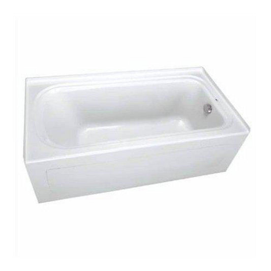 PROFLO® Plus Series 72 in. x 36 in. Soaker Alcove Bathtub with Right Drain in White