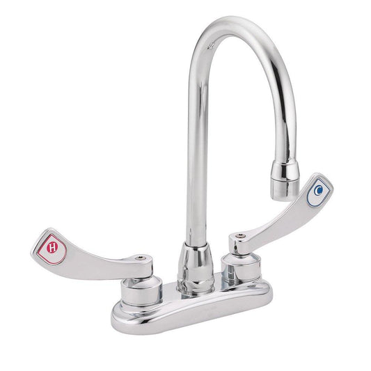 Moen M-Dura™ Two Handle Centerset Bar Faucet in Chrome Plated