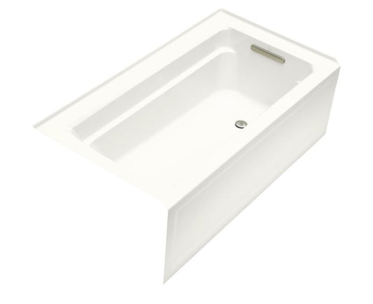 KOHLER Archer® 60 in. x 32 in. Soaker Alcove Bathtub with Right Drain in White