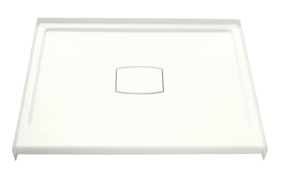 KOHLER Archer® 48 in. x 36 in. Shower Base with Center Drain in White