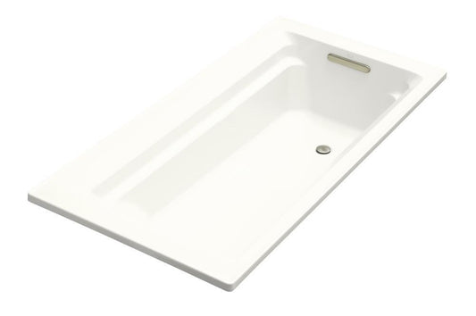 KOHLER Archer® 72 x 36 in. Soaker Drop-In Bathtub with Reversible Drain in White