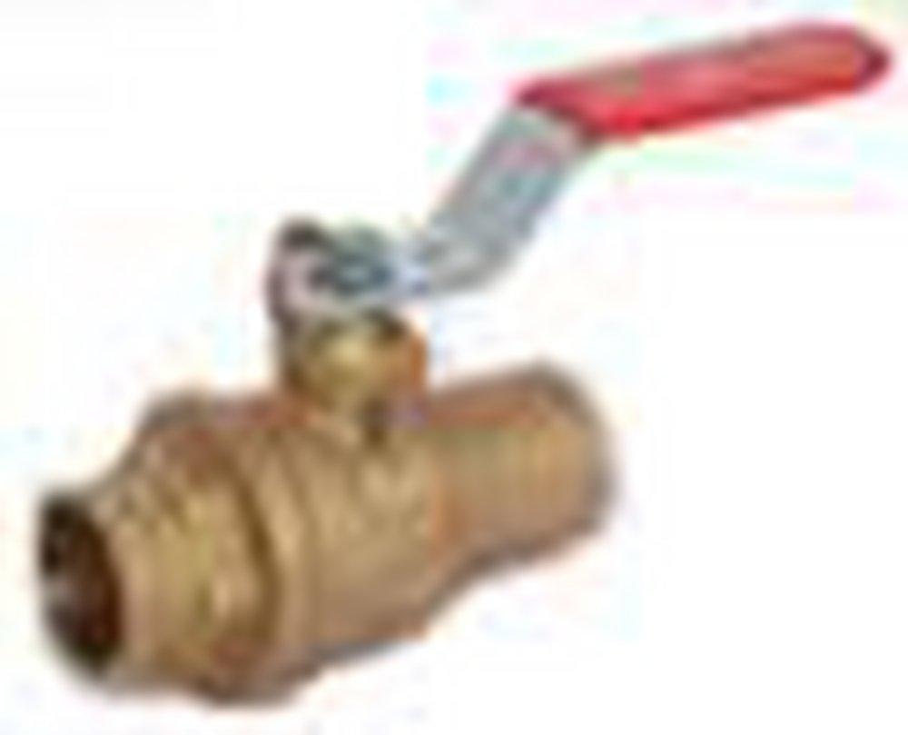 Red-White Valve Figure 5049F 3 in. Brass Full Port Solder 600# Ball Valve
