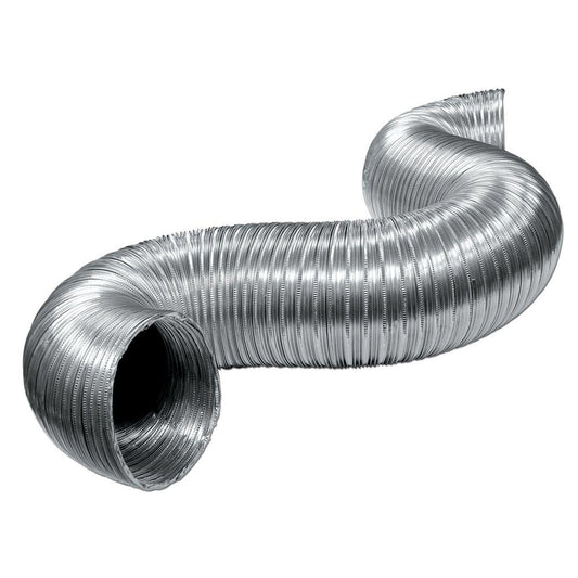 4 in. x 8 ft. Silver Uninsulated Flexible Air Duct