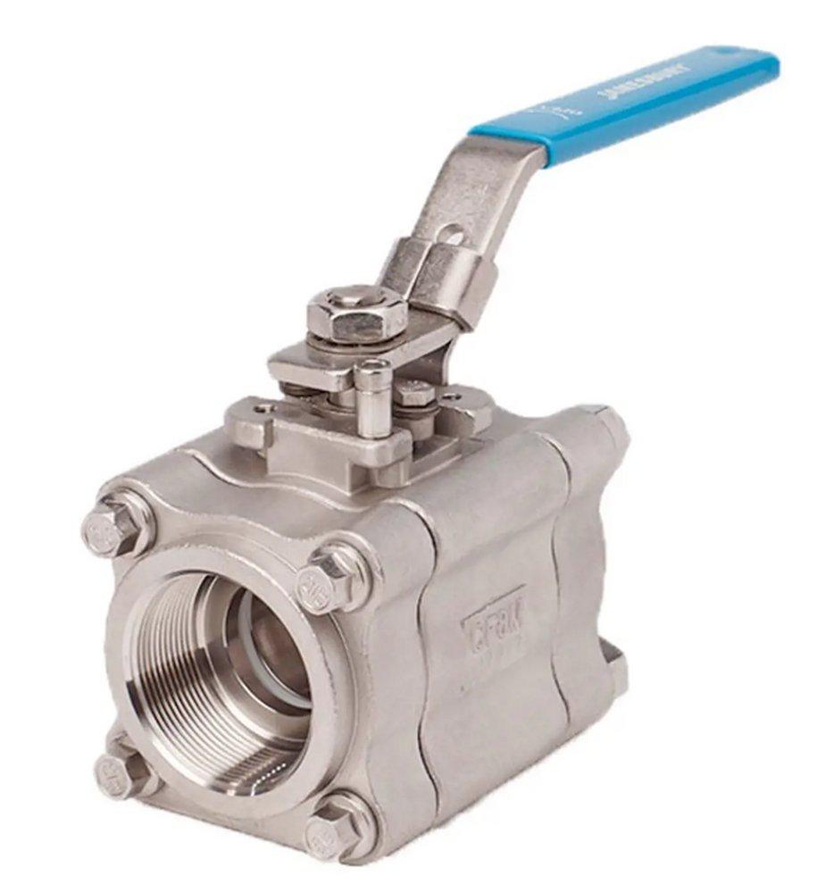 Jamesbury Series 4000 1 in. Carbon Steel Full Port NPT 2000# Fire-Tite Ball Valve w/Xtreme Seats