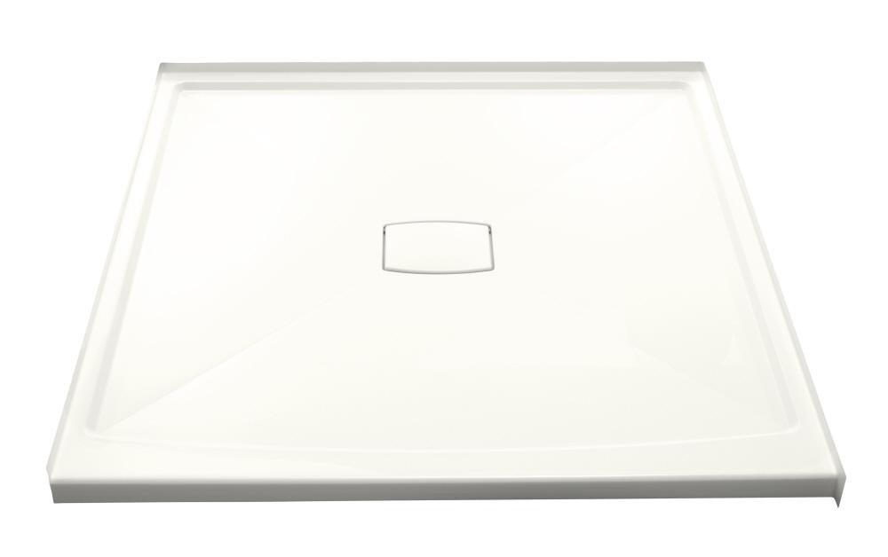 KOHLER Archer® 60 in. x 60 in. Shower Base with Center Drain in White