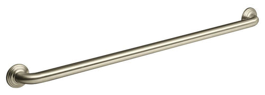 KOHLER Traditional 36 in. Grab Bar in Vibrant Brushed Nickel