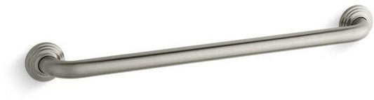 KOHLER Traditional 24 in. Grab Bar in Vibrant Brushed Nickel