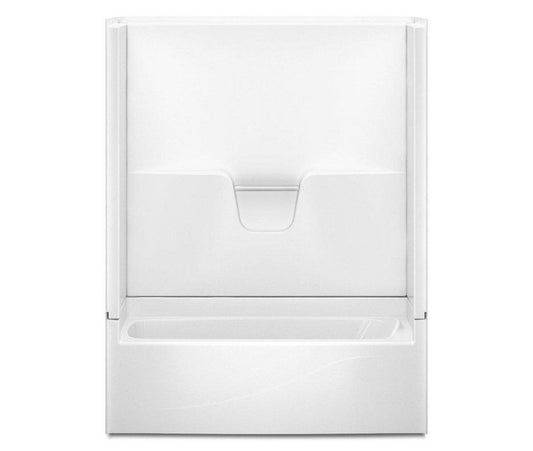 60 x 31 in. Tub & Shower Unit with Left Drain in White