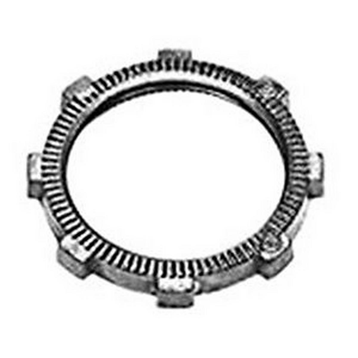 1/2 in. Zinc Conduit Fitting Locknut