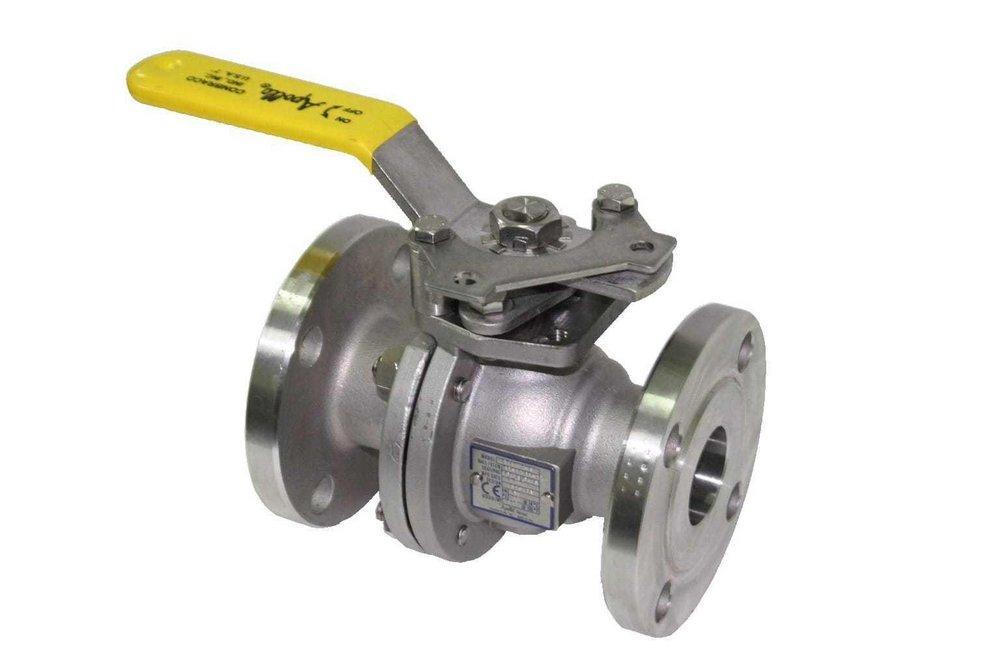 Apollo Valves 87A-200 Series 8 in. CF8M Stainless Steel Full Port Flanged 150# Ball Valve