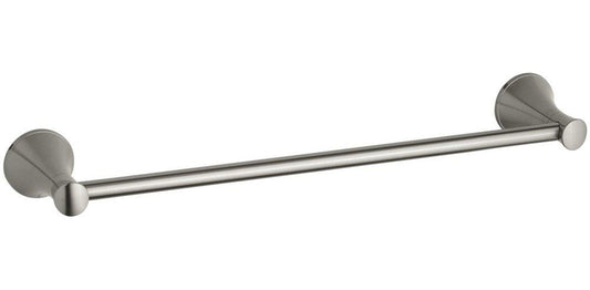 KOHLER Coralais® 18 in. Towel Bar in Vibrant Brushed Nickel