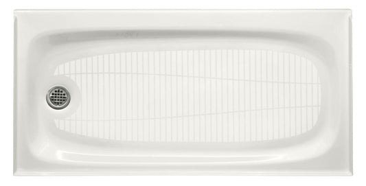KOHLER Salient® 60 in. x 30 in. Shower Base with Left Drain in White