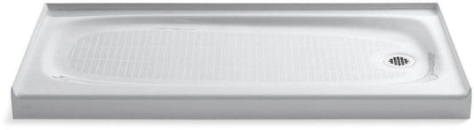 KOHLER Salient® 60 in. x 30 in. Shower Base with Right Drain in White